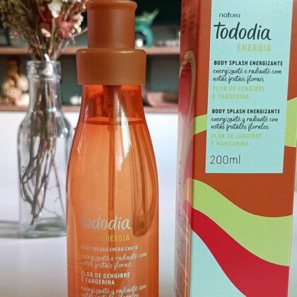 Body splash Todo Dia Energia 
Flor de Gengibre e Tangerina