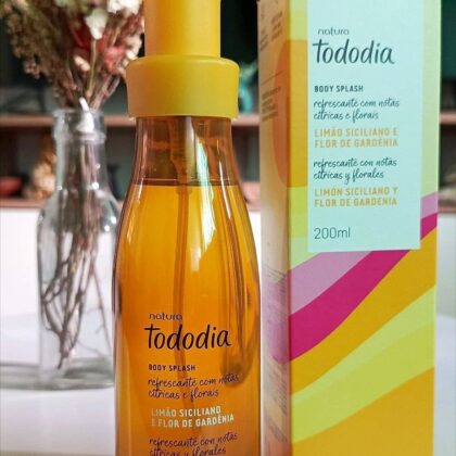 Body splash Todo Dia Limão Siciliano e Flor de Gardênia