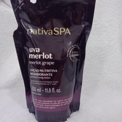 Refil Hidratante Corporal Nativa SPA 
Uva Merlot