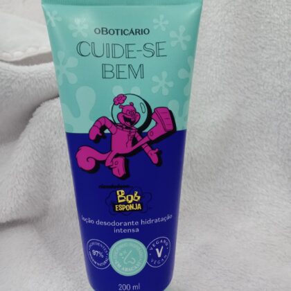 Loção Hidratante Corporal Cuide-se Bem  
Bob Esponja